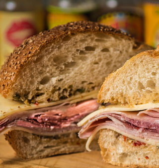 Muffuletta Sandwich - Bayou Restaurant