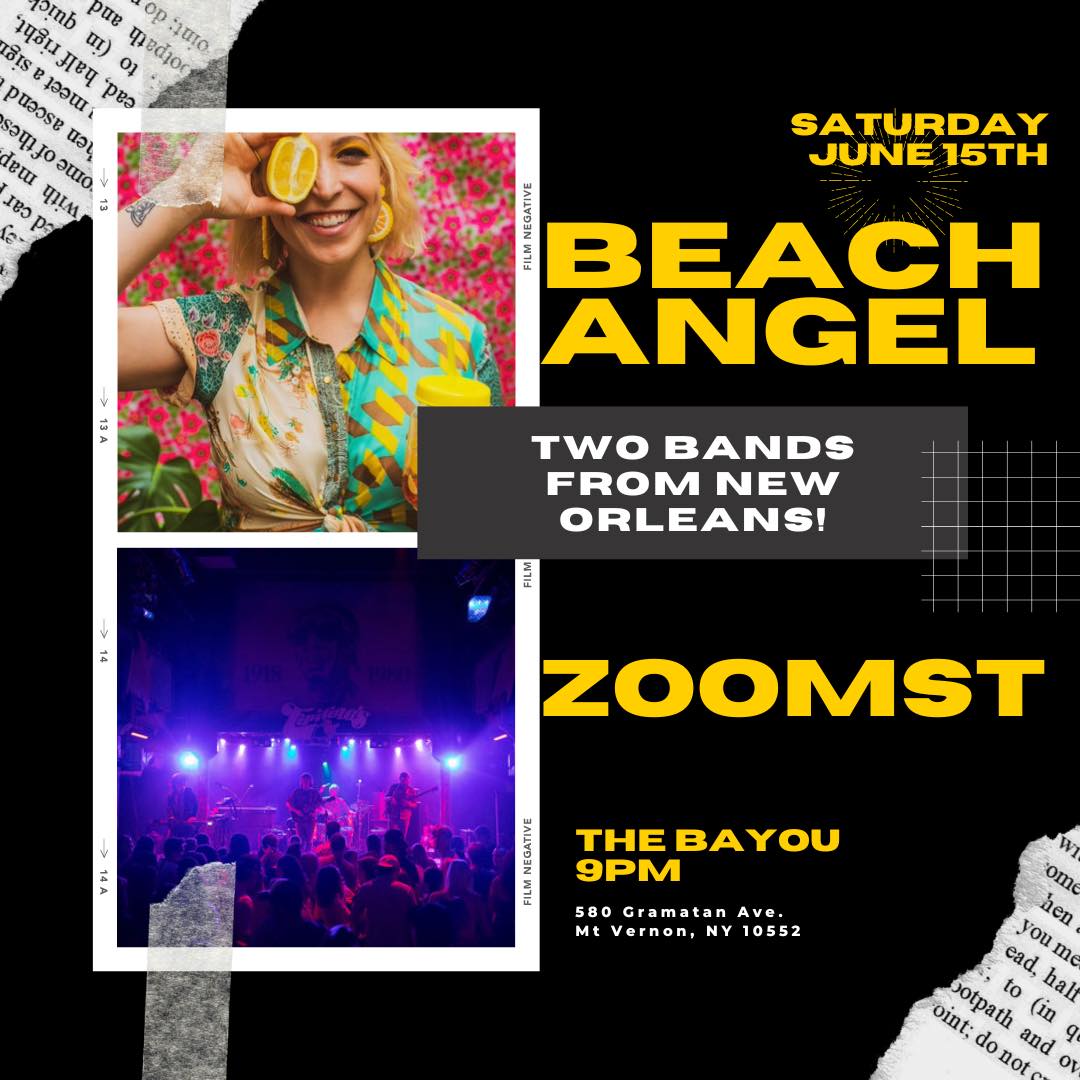 Beach Angel and Zoomst at The Bayou Restaurant