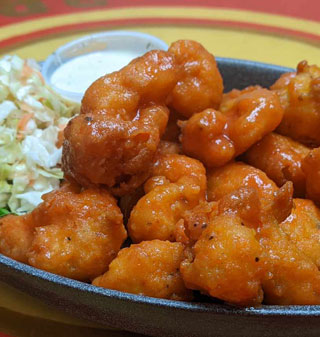 Buffalo Cauliflower - The Bayou Restaurant