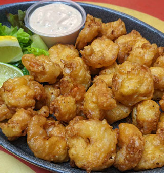 Popcorn Shrimp - The Bayou Restaurant